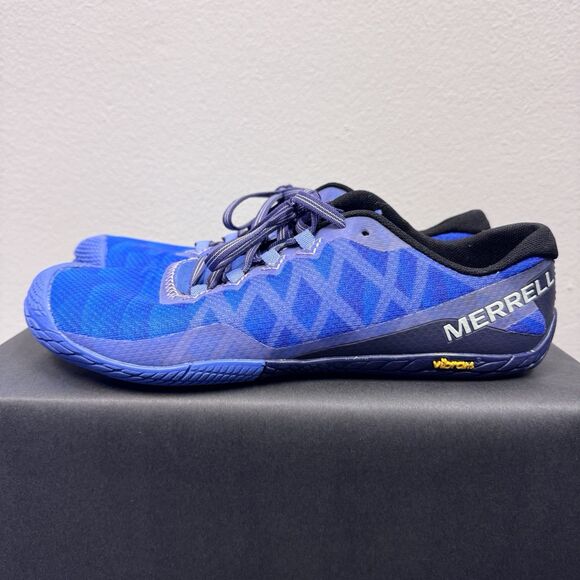 Merrell Barefoot Vapor Glove 3 Baja Blue Vibram Trail Hiking Shoes Women’s 8 - Picture 4 of 8